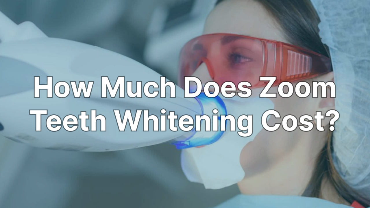 zoom Teeth Whitening Cost A Full Breakdown Ollie