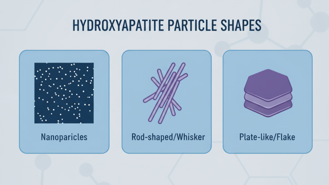 What Is The Best Hydroxyapatite Particle Shape For Enamel Bonding?