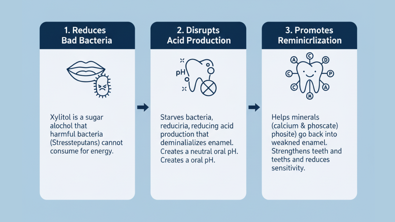How Does Xylitol Prevent Cavities?