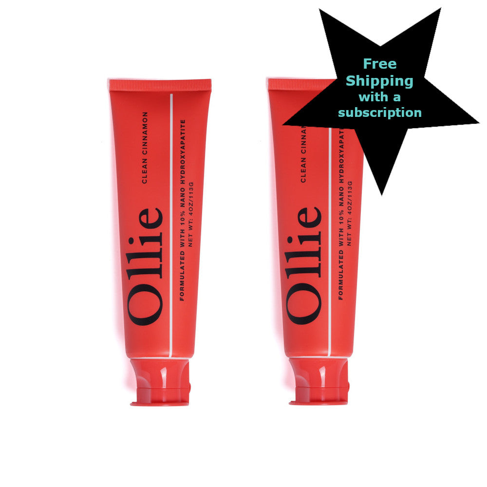 10% nHap Remineralizing Toothpaste - Cinnamon – Ollie