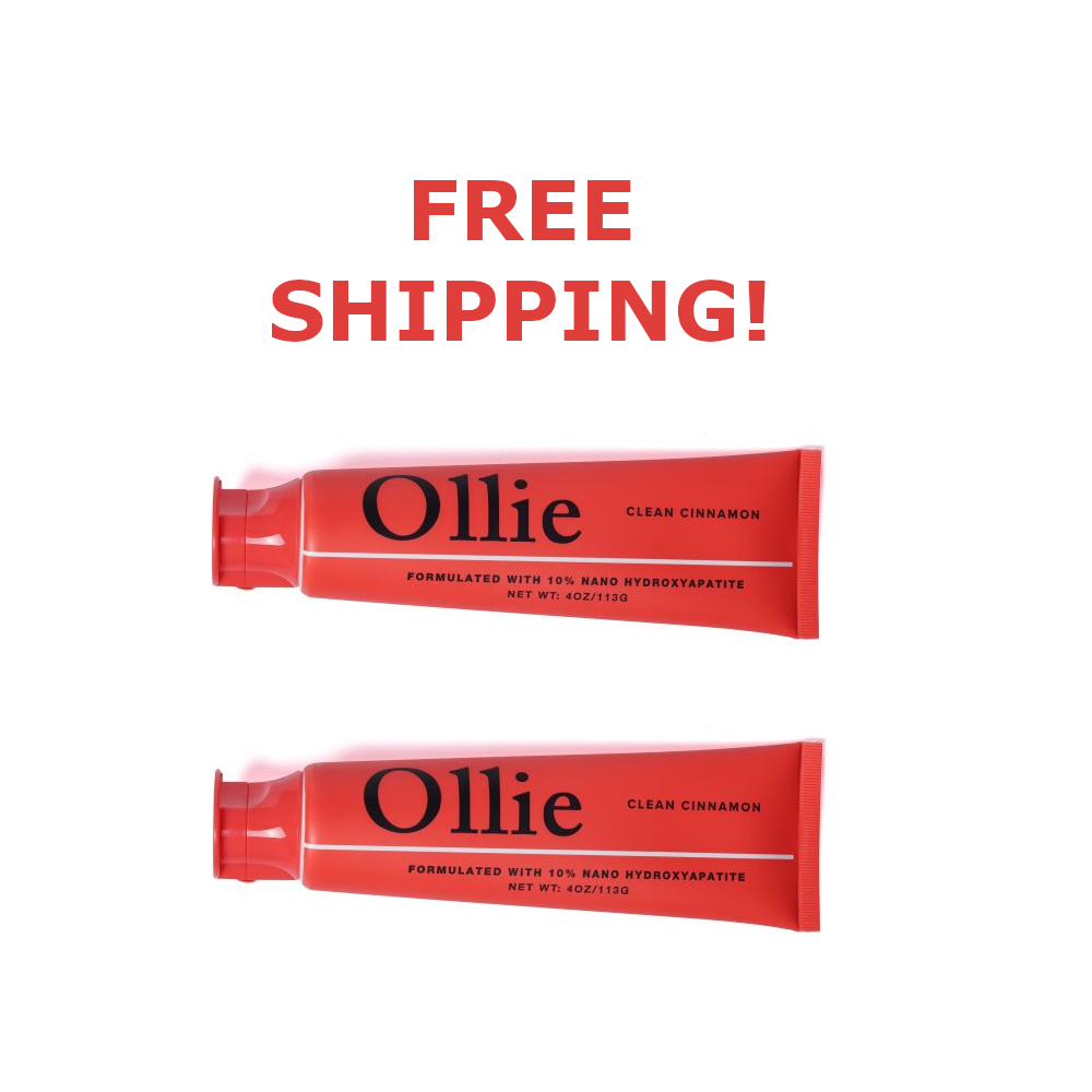 Ollie Clean Cinnamon Toothpaste