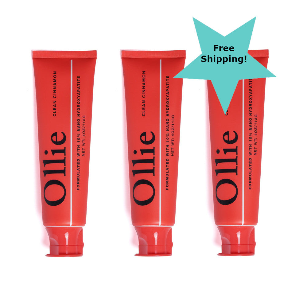 Ollie Clean Cinnamon Toothpaste