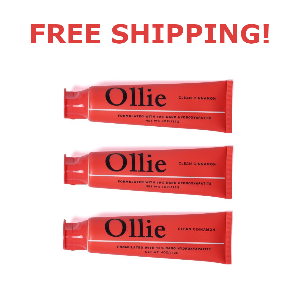 Ollie Clean Cinnamon Toothpaste