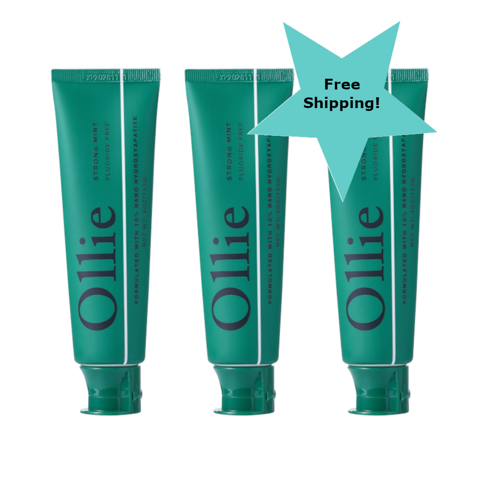 10% nHap Remineralizing Toothpaste - Strong Mint – Ollie