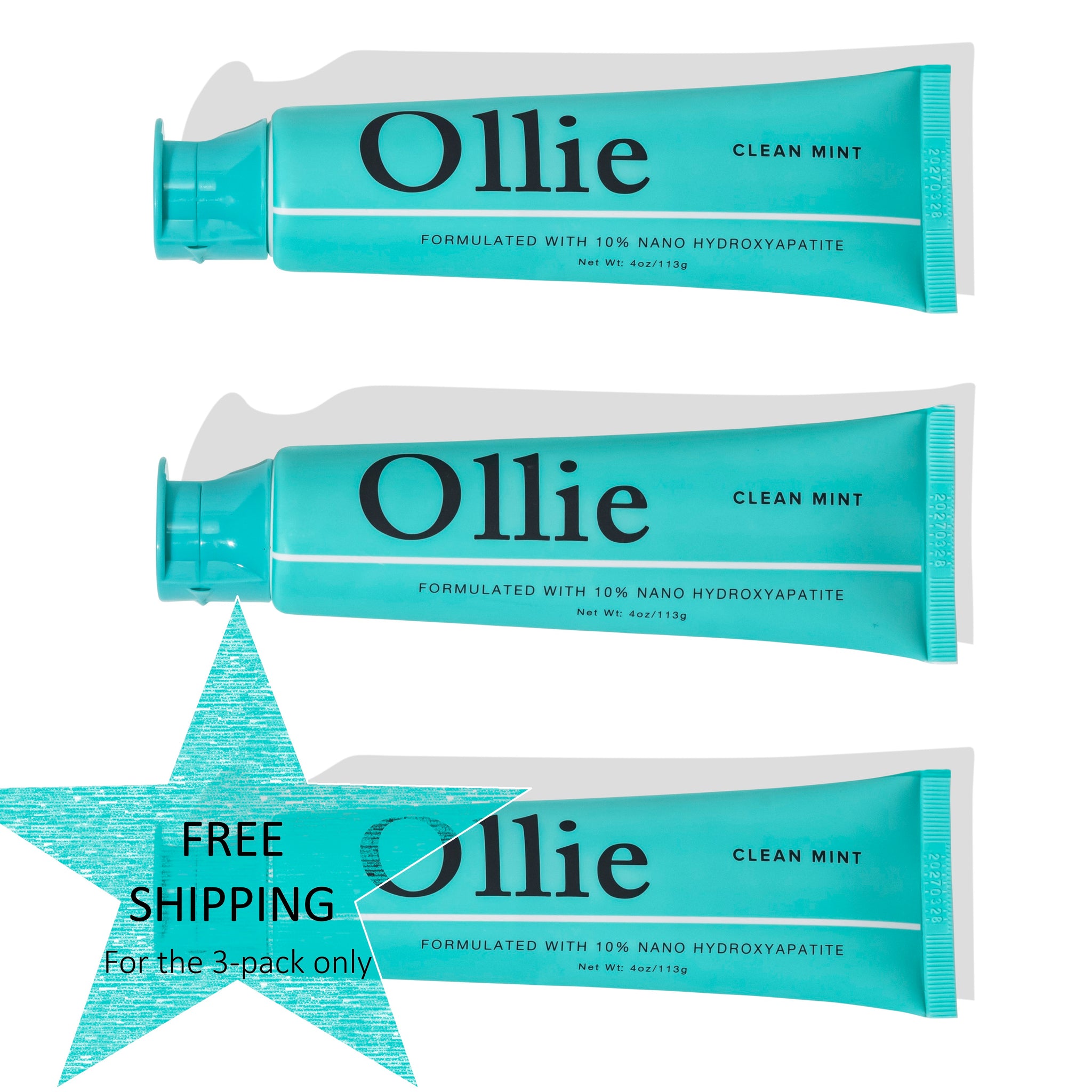 Ollie Clean Mint Toothpaste